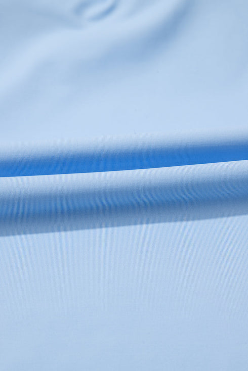 Plain Sleeveless Loop Drawstring Cinched Waist Romper